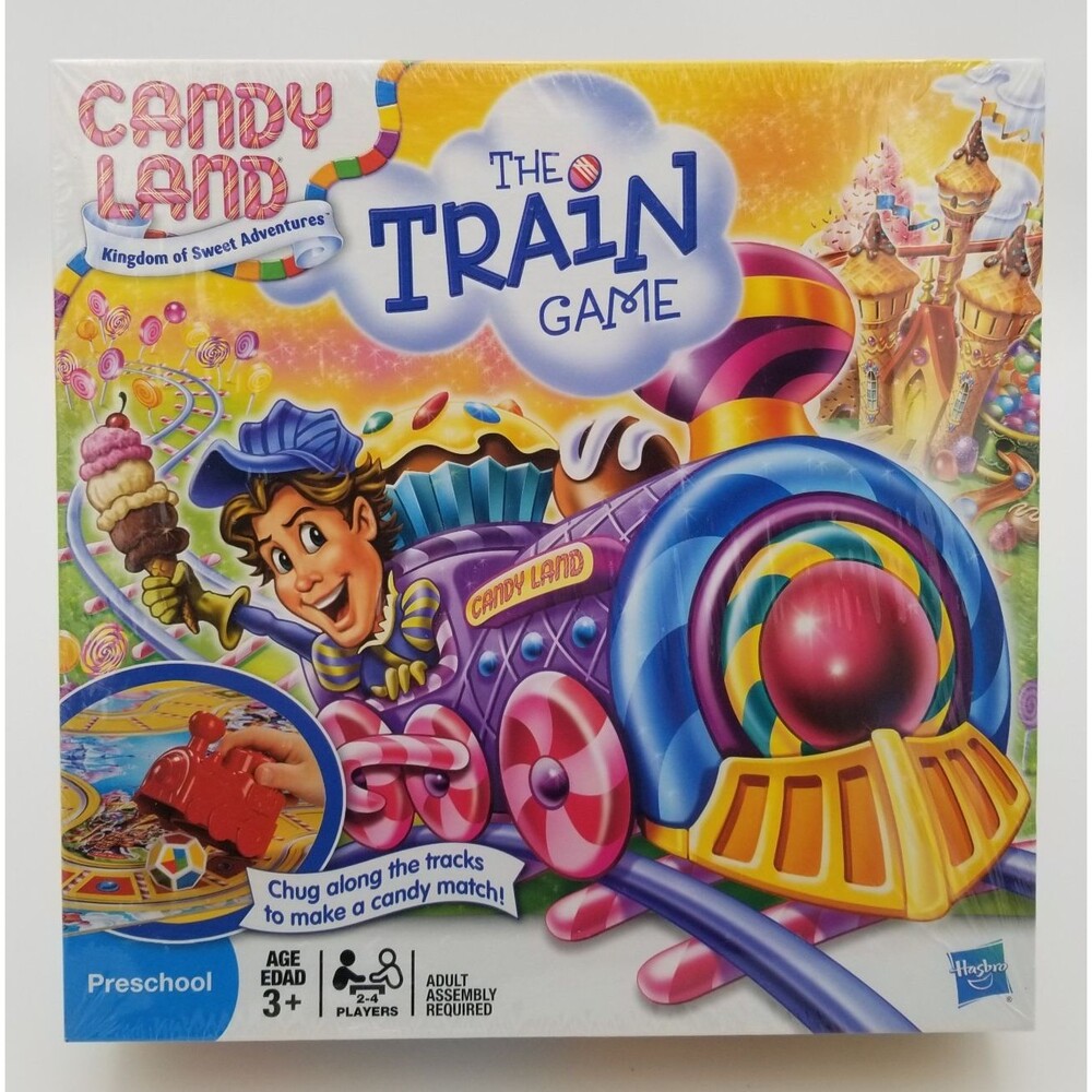 Candy Land The Train Game by Hasbro Preschool Board Game 2011 Brand New Sealed‎
